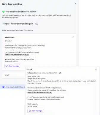 Güvenli link gönder